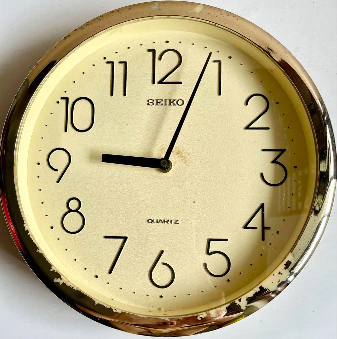 Introducir 70+ imagen seiko clock gold Thptnganamst.edu.vn