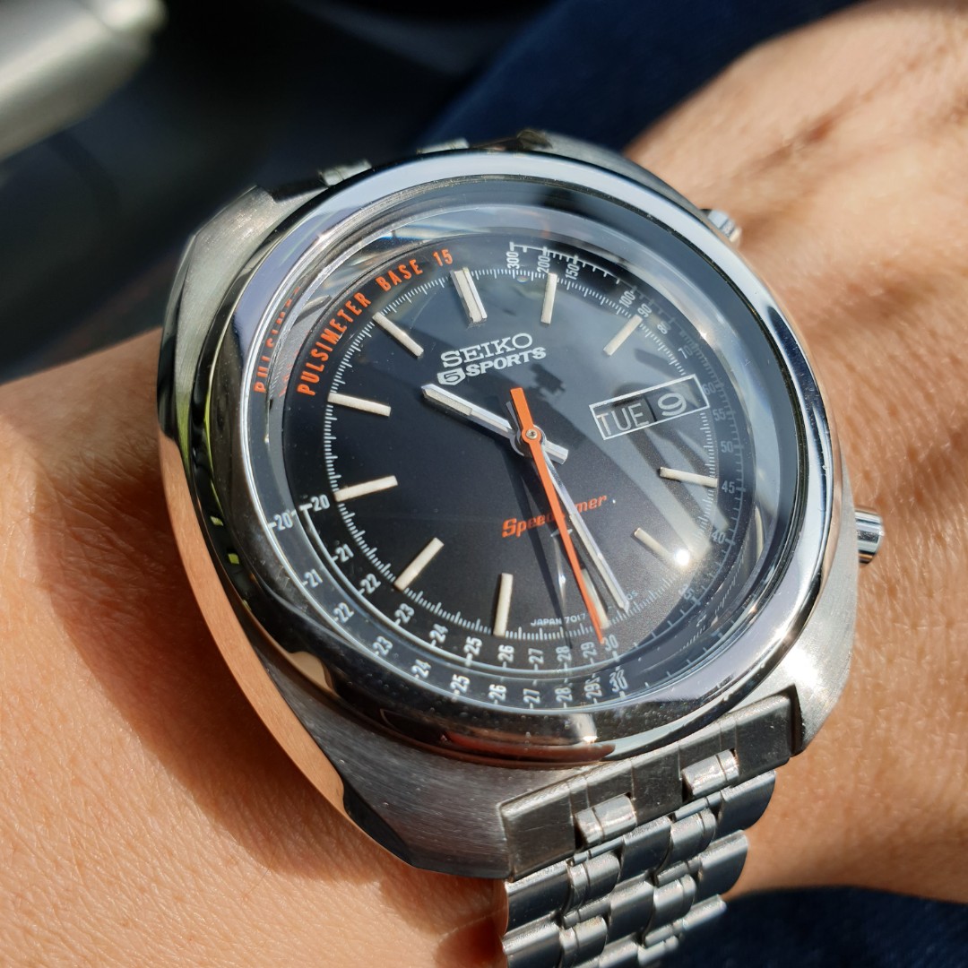 Seiko Speedtimer 7017-8000, Luxury, Watches on Carousell