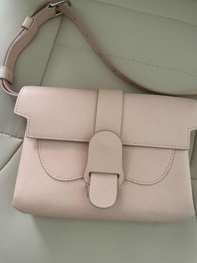 The Senreve Aria belt bag in pebbled blush! Just arrived. : r/handbags