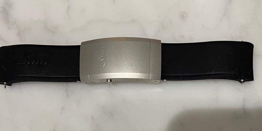 Sinn u1 online rubber strap