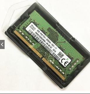 Sk Hynix DDR4 8GB RAM 1rx8 LAPTOP MEMORY