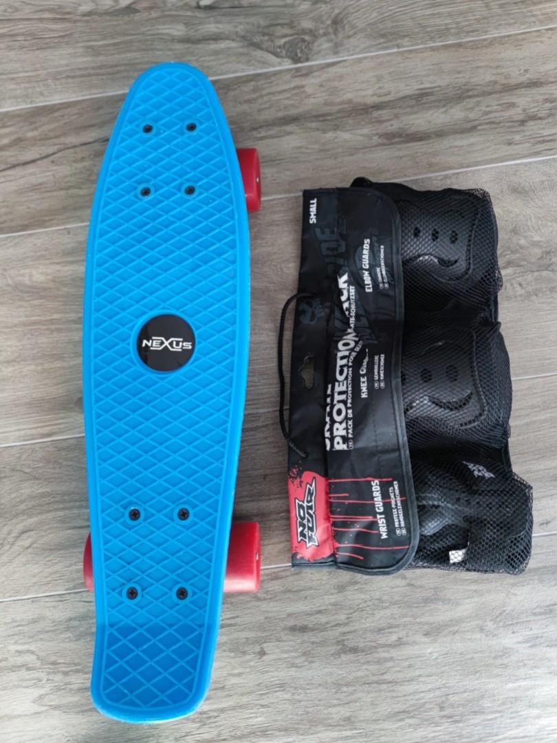 Skate Board & Protection Pack, Sports Equipment, Sports & Games, Skates