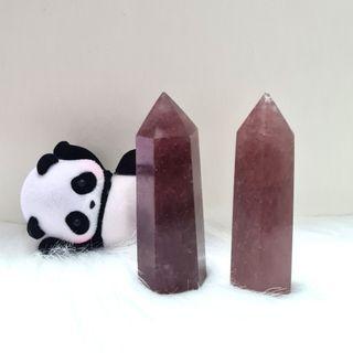 Strawberry Quartz Towers