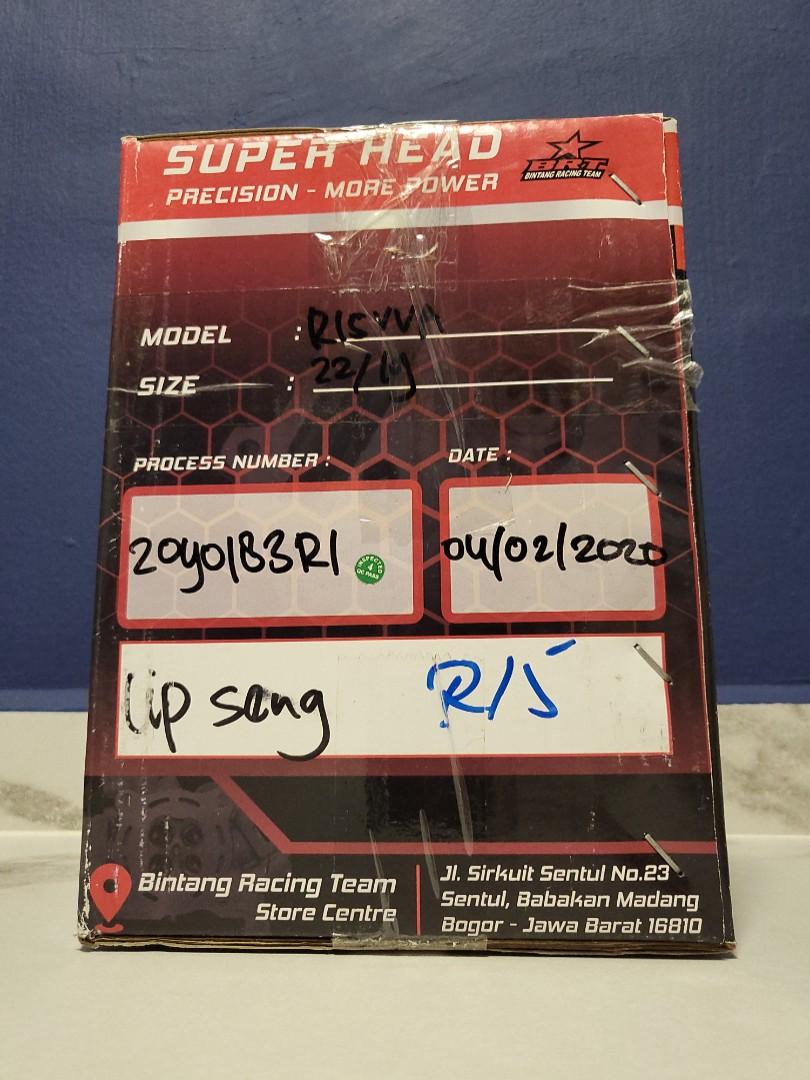 Super Cylinder Head CNC Porting R15 V3, Motorcycles, Motorcycle ...