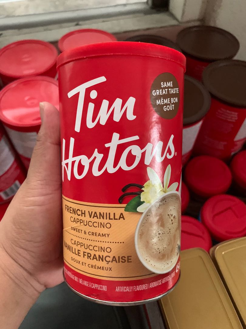Tim Hortons French Vanilla Food Drinks Beverages On Carousell