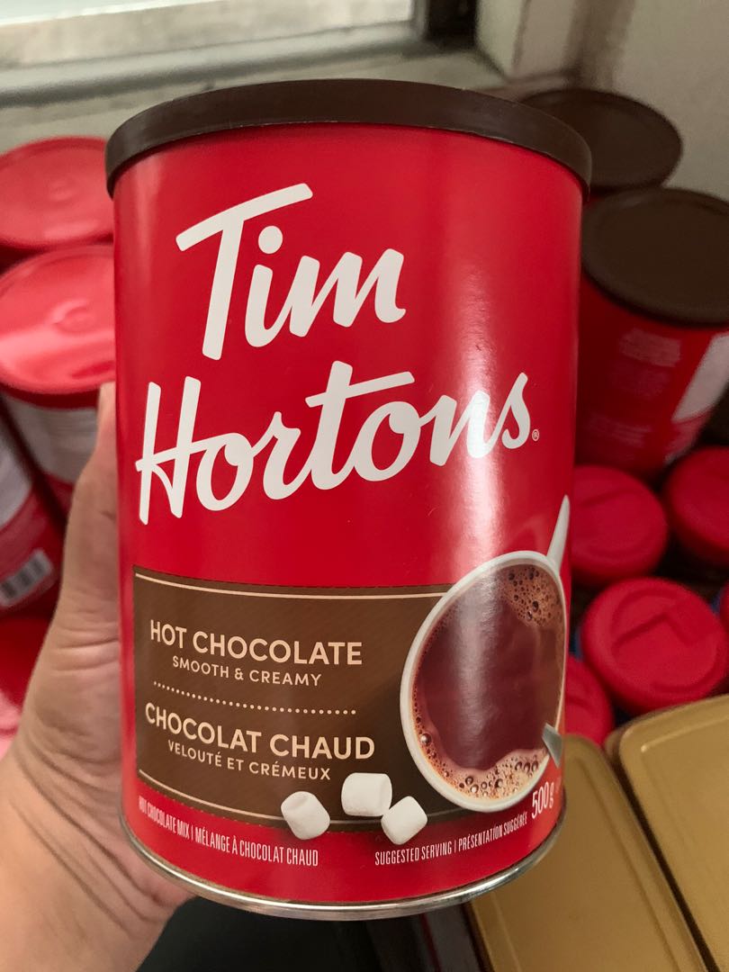 Tim Hortons Hot Chocolate Food Drinks Beverages On Carousell