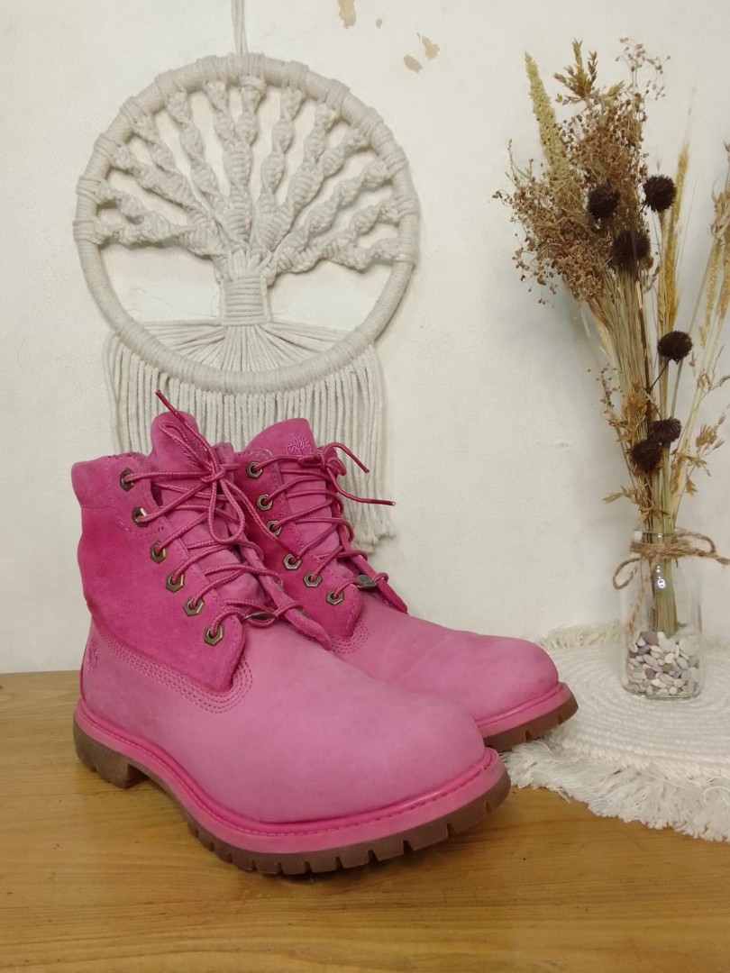 timberland fushia