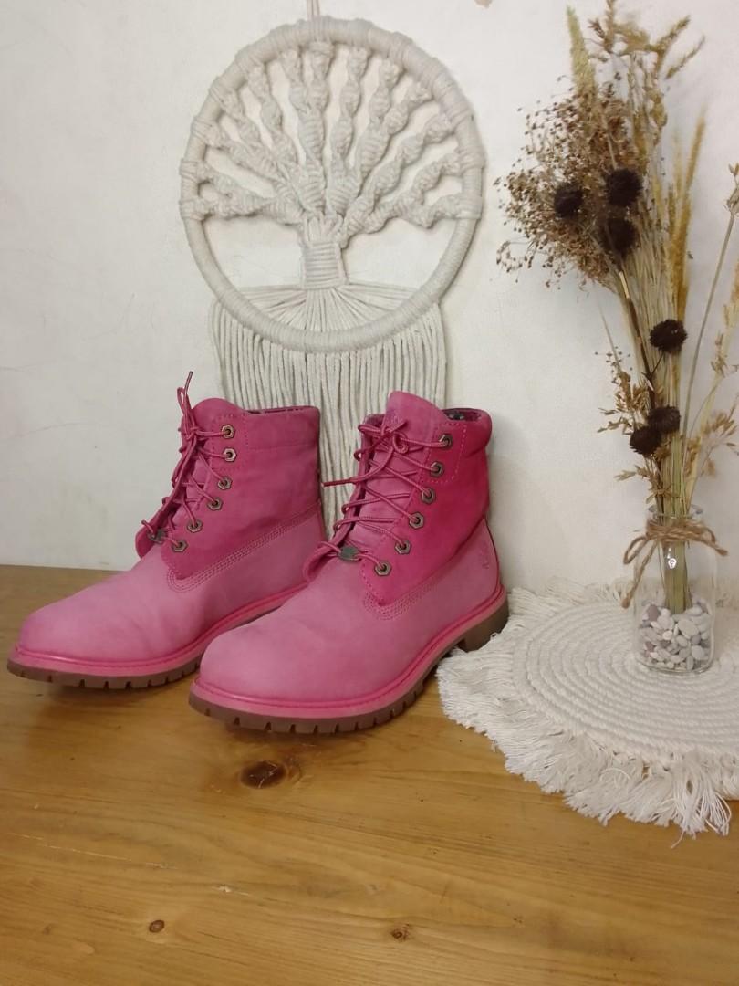 timberland fushia