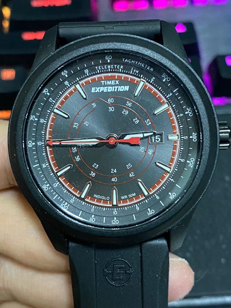 Timex expedition indiglo 50m deals