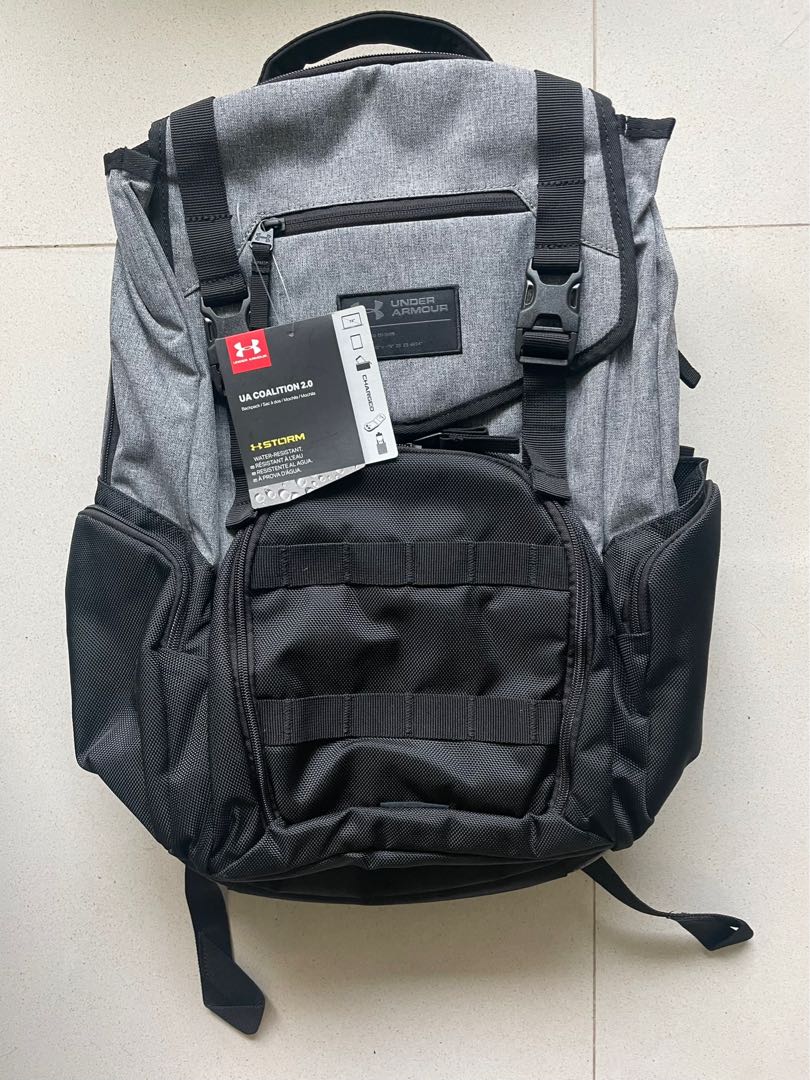 Under+Armour+Coalition+2.0+Backpack+Rucksack+Black+35l for sale online