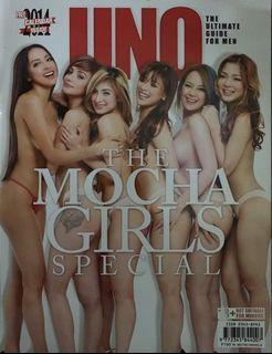 UNO Magazine COLLECTORS ITEM MOCHA GIRLS WITH  2014 CALENDAR