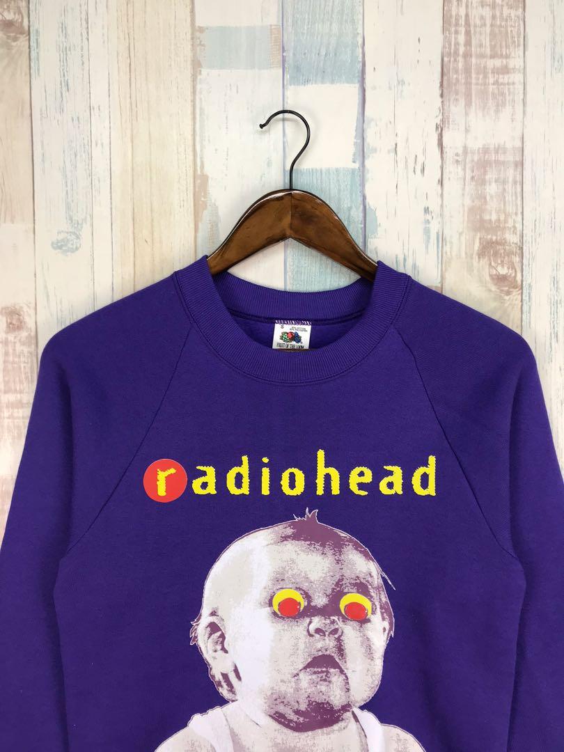 Vintage 90s Radiohead Pablo Honey Sweatshirt Men s Fashion Tops Sets Tshirts Polo Shirts on Carousell