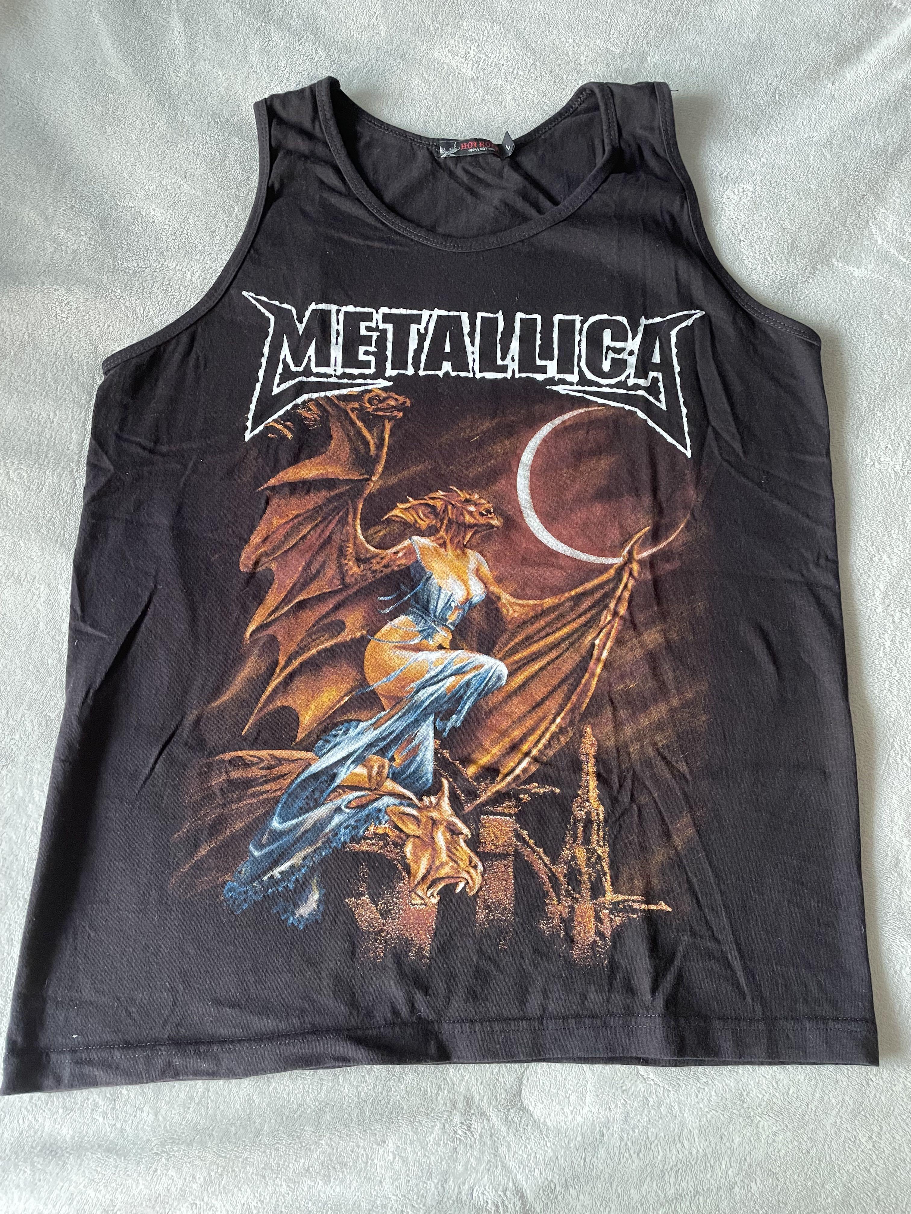Vintage Metallica Sleeveless T Shirt