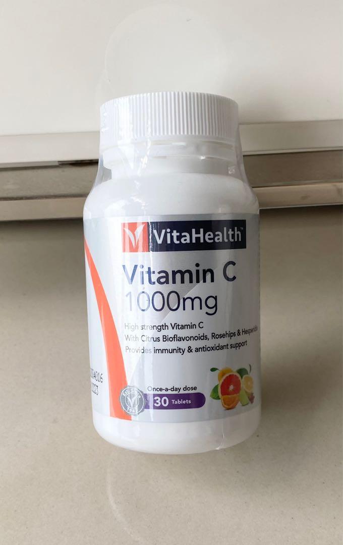 Vitahealth Brand New Vitamin C 1000mg Health Nutrition Health Supplements Vitamins Supplements On Carousell