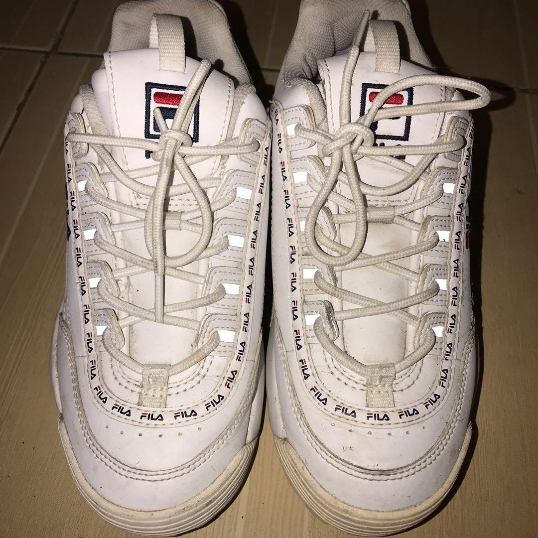 Fila shoes thick sole top