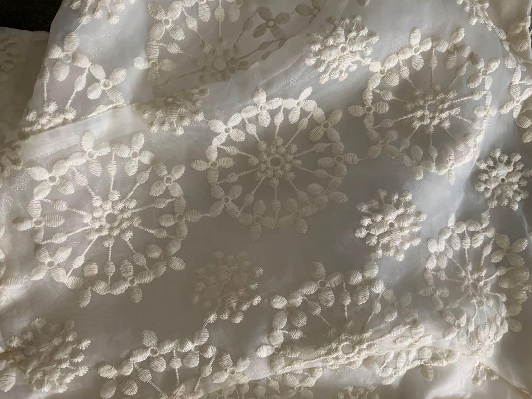 Topshop cream lace dress hot sale
