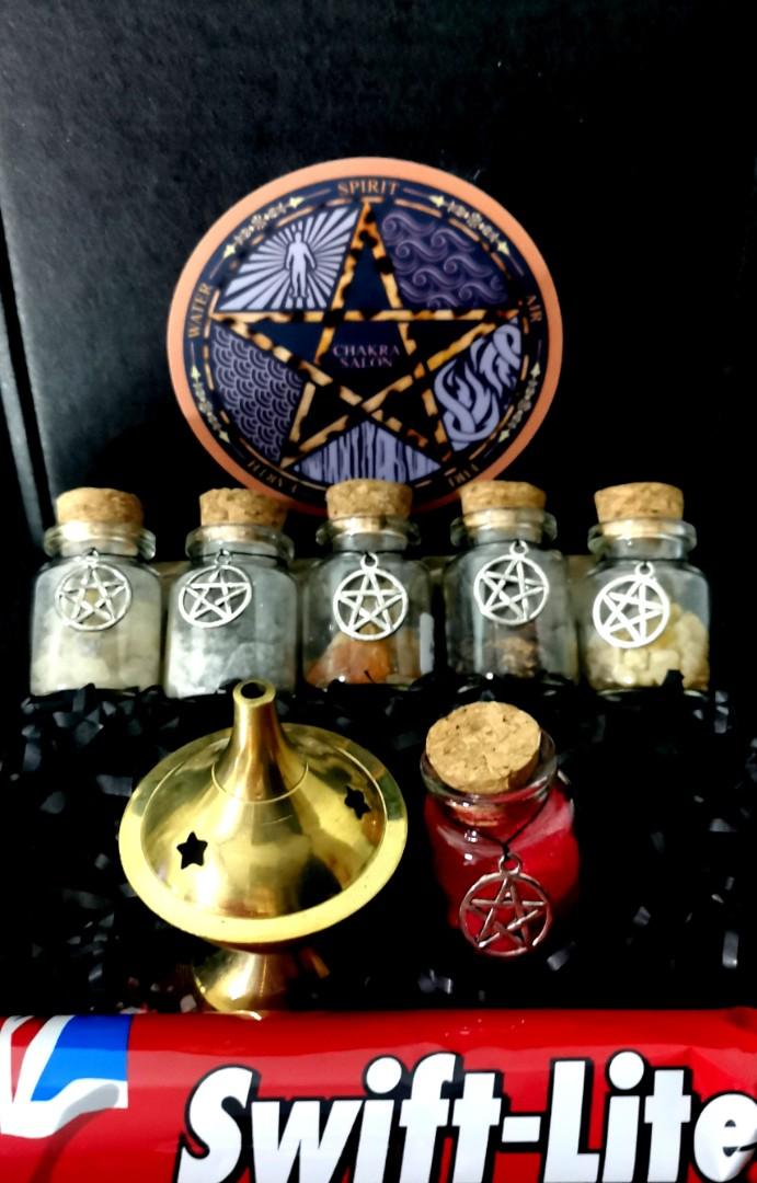 0Altar Resin Bundle kit Frankincense, Myrrh, Gum Arabic, Premium Golden