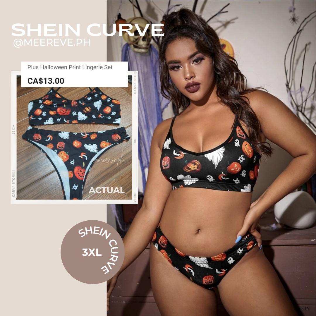 3XL SHEIN CURVE/ PLUS SIZE Lingerie Bra and panty set, Women's