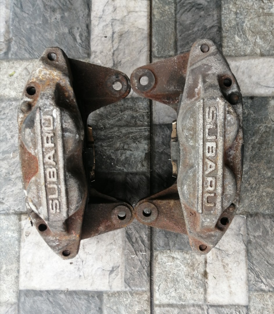 4pot Brake Caliper Subaru Mod Datsun Ke70 ke30 B110 b210 b310 Myvi Axia