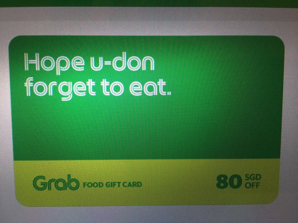 80 Grab Food Gift Card Tickets Vouchers Vouchers On Carousell