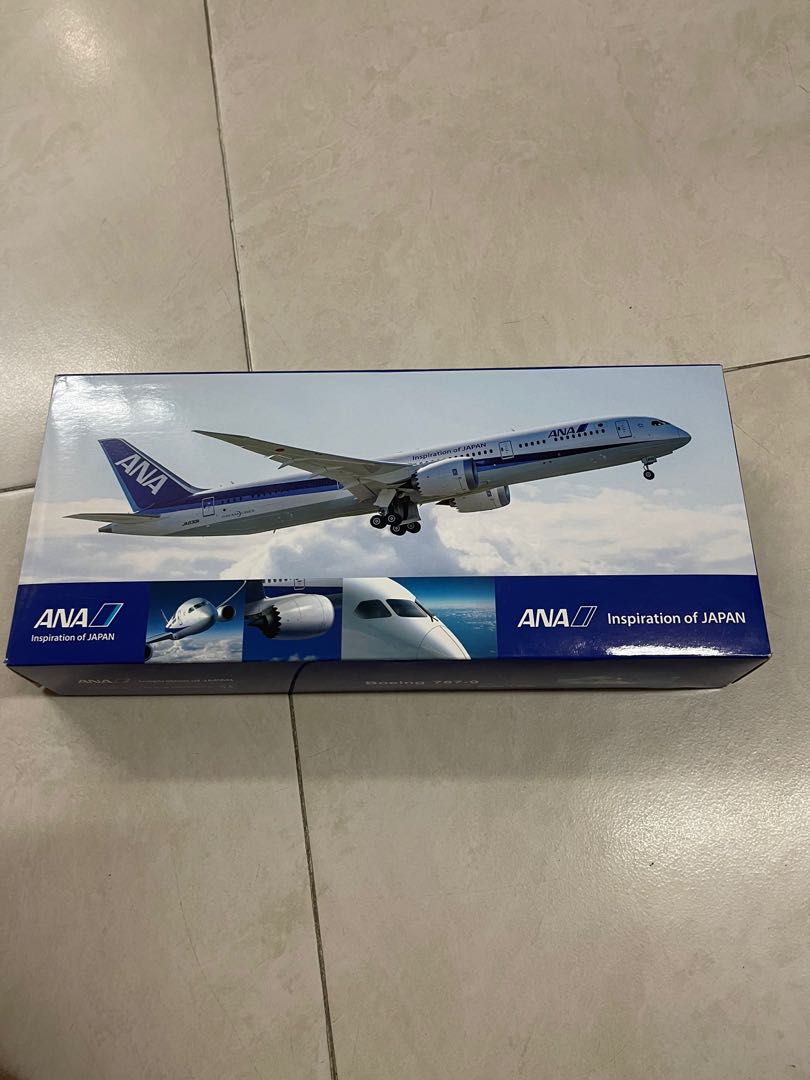 全新日本全日空ANA 飛機模型1:200 Boeing 787-9 b787-9, 興趣及 