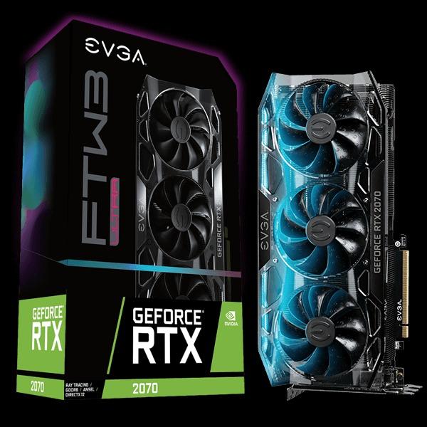 EVGA GeForce RTX 2070 FTW3 ULTRA OVERCLOCKED 2.7
