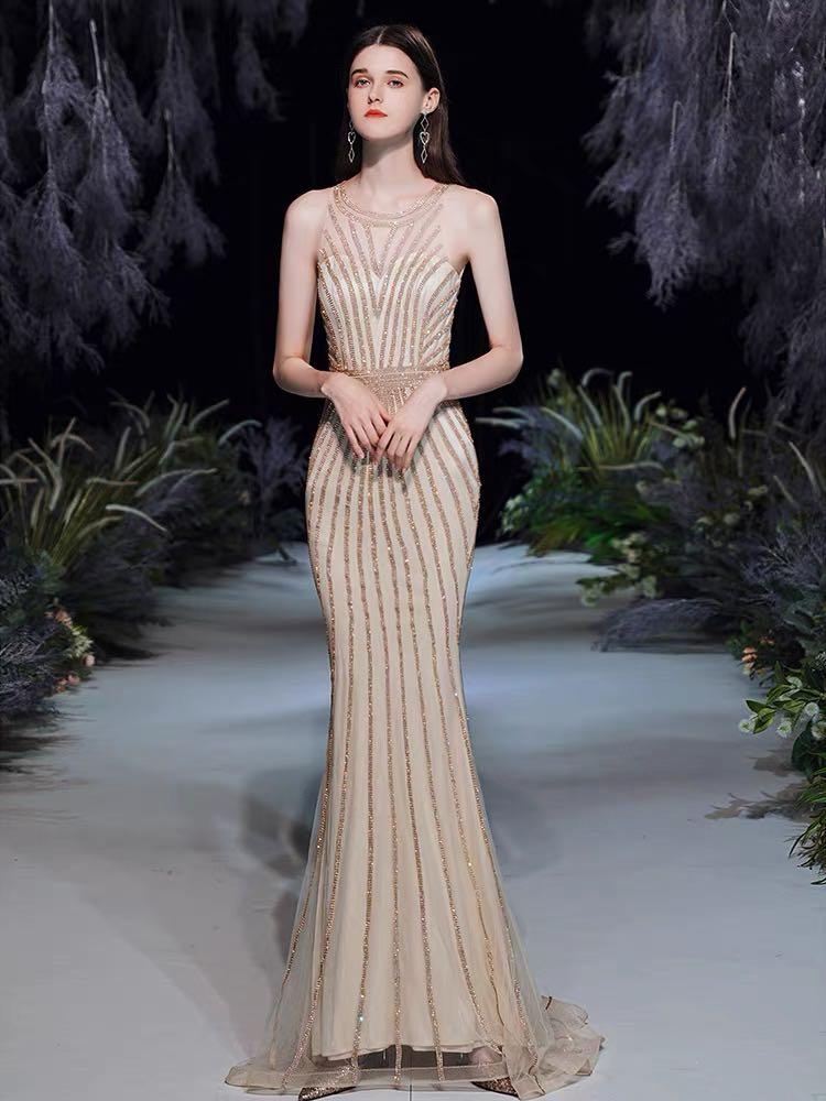 Rent Prom Dress Evening Gown Ball Gown Dinner Gown Dinner Dress Ins M Size Iluvposlaju Seehere Sellfast Women S Fashion Bridal Wear On Carousell