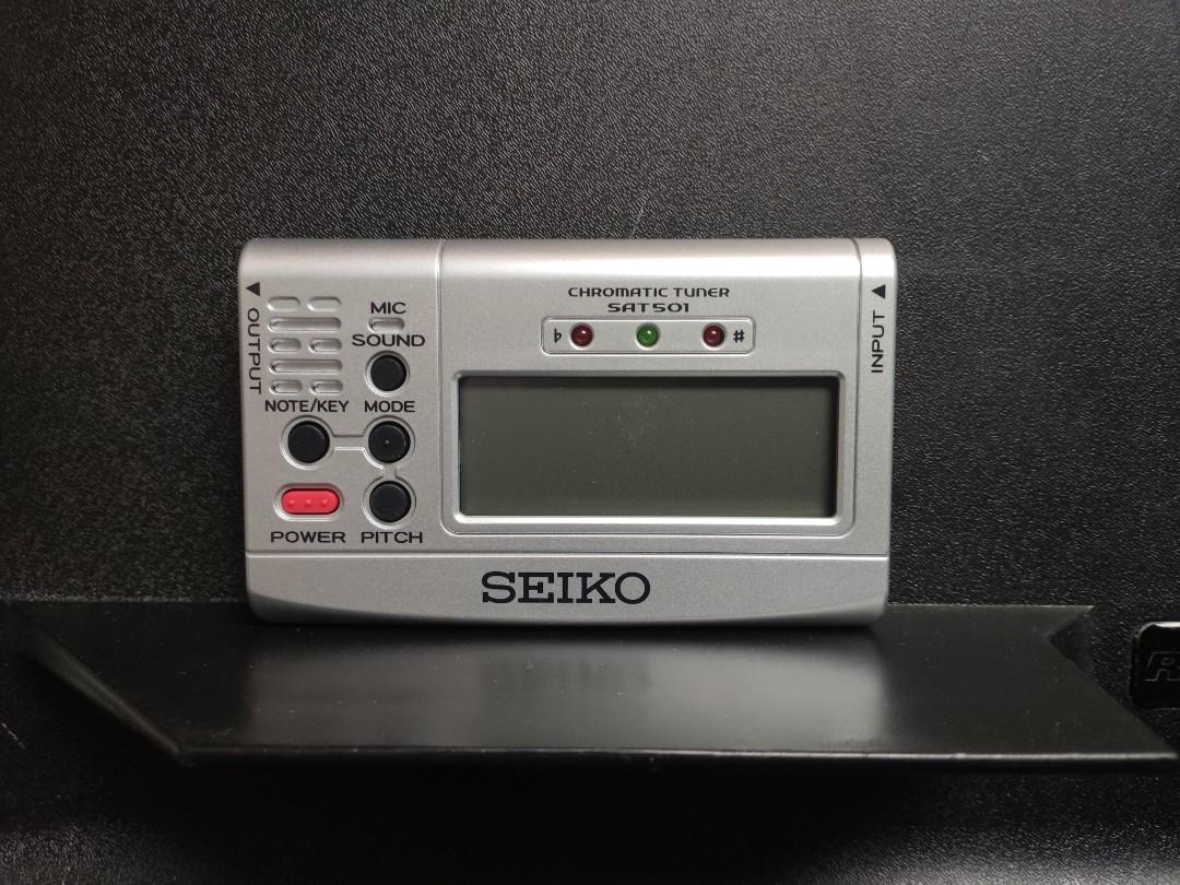 SEIKOクロマティックチューナーSAT501[新品未使用] 器材 