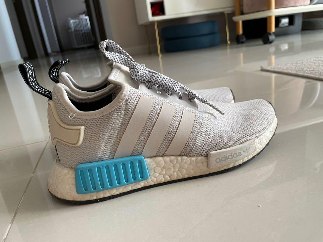 Adidas NMD R1 white blue