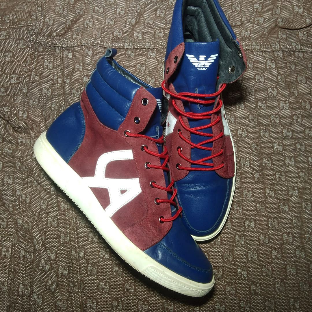 armani high tops