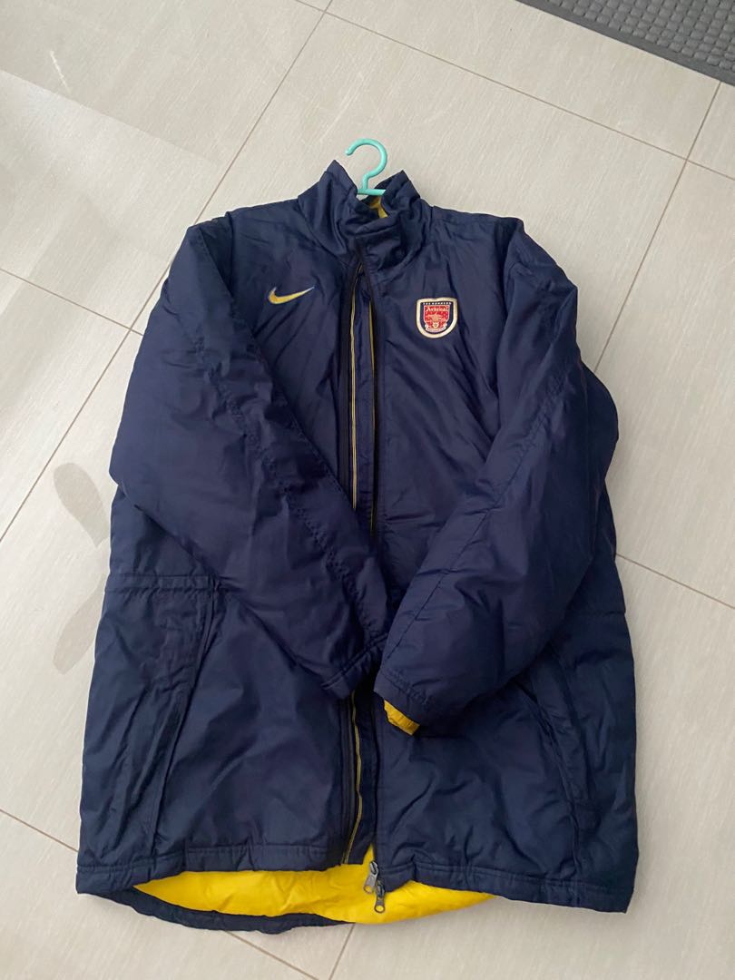 Arsenal Vintage winter jacket, Men's Fashion, Coats, Jackets and ...