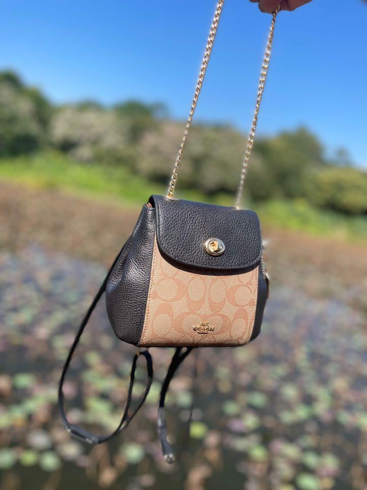 Authentic Coach dual use backpack sling bag C5678 Women s Fashion
