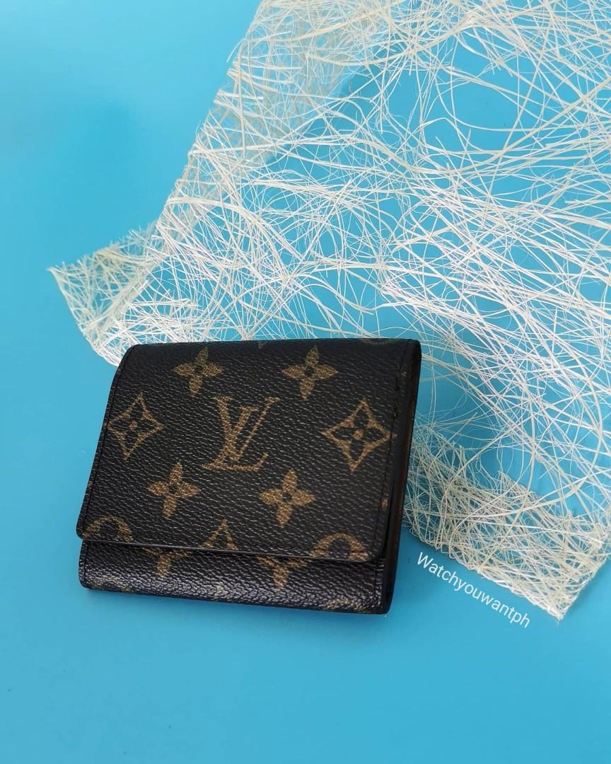 Authentic Preowned Louis Vuitton lv Monogram card case (Category: Luxury Bags & Wallets) located in San Pablo. Submitted by watchyouwantphsecond (Listing ID 1126207839, Image 1). Description: A.uthentic P.reowned L O U I S V U I T T O N C.ard C.ase Generic Dust Pouch Interior 8.8/10 Exterior 8.9/10 P10,000 FREE SHIPPING Open For Layaway Credit Card Accepted Cash On Delivery Viber/Sms 09069194833 Disclaimer: watchyouwantsecond is not associated or