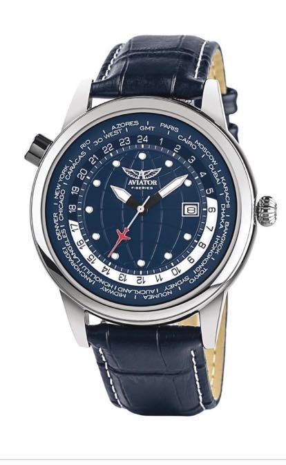 Aviator world time gents pilot Watch Luxury Watches on Carousell