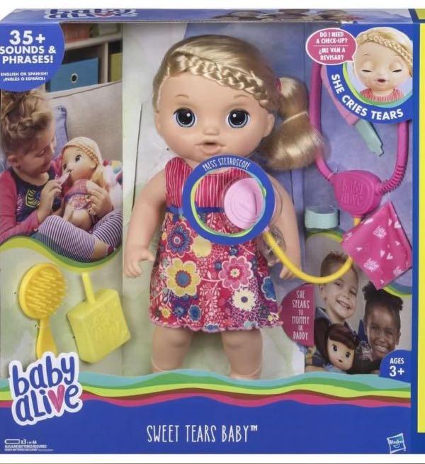 Baby Alive Sweet Tears Baby Hobbies Toys Toys Games on Carousell