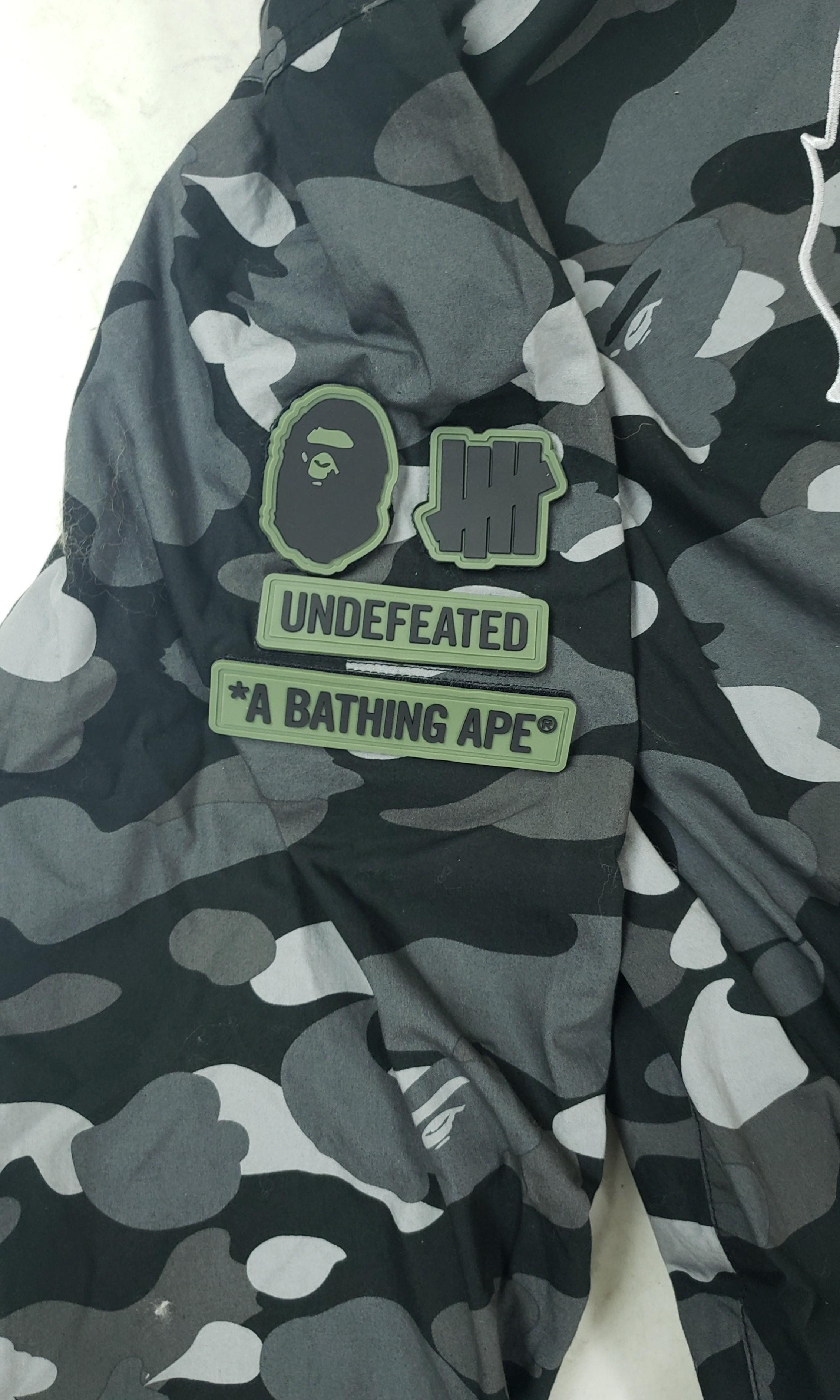 BAPE X UNDFTD M-51 HOODIE JACKET size xl, 男裝, 外套及戶外衣服