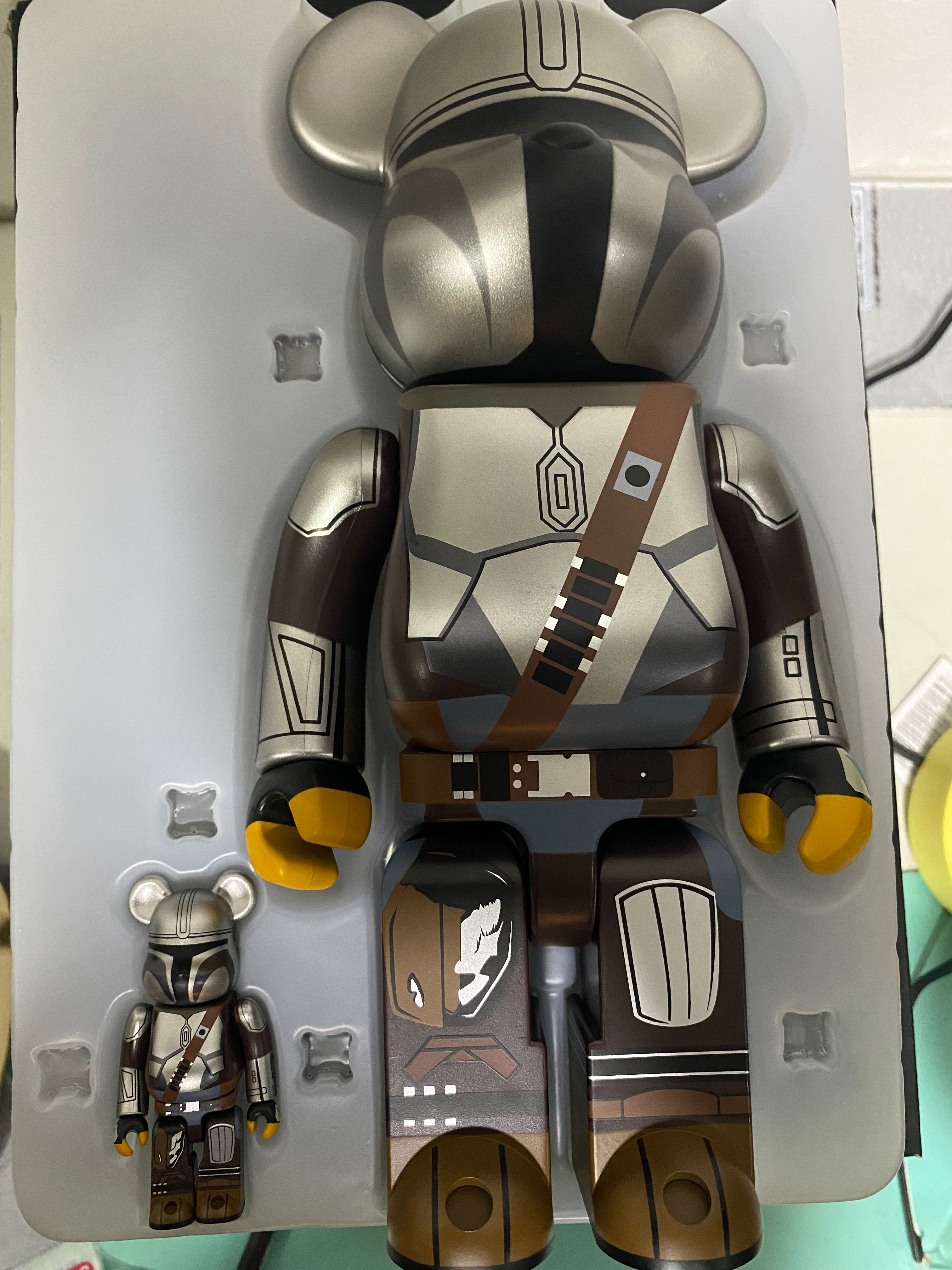 Bearbrick mandalorian 400%&100% Be@rbrick StarWars