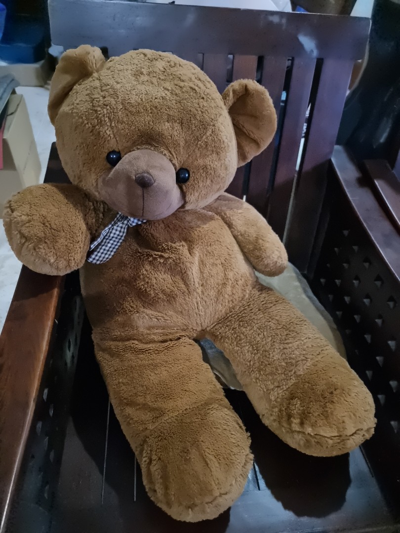 big brown teddy bear