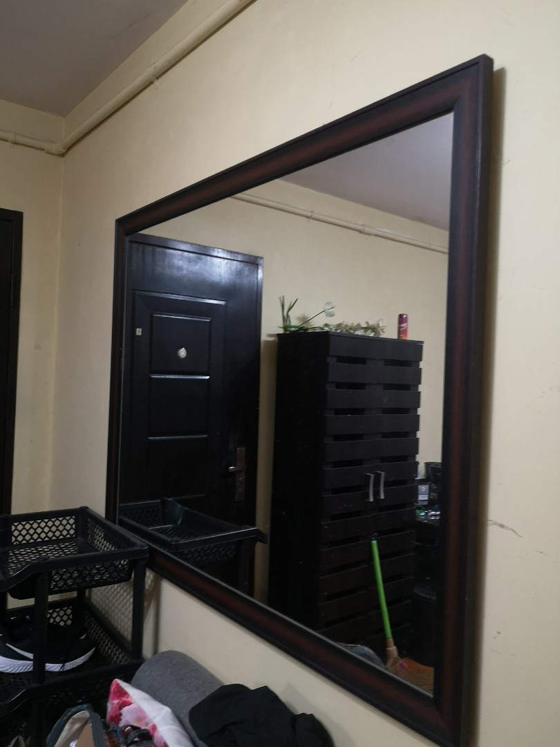 Big Wall Mirror with Frame, Furniture & Home Living, Home Decor