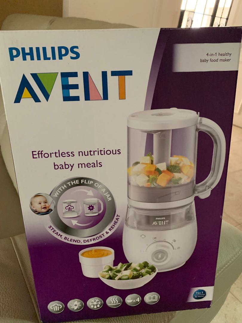 BNIB Avent 4 in 1 Food Processor, Babies & Kids, Nursing & Feeding