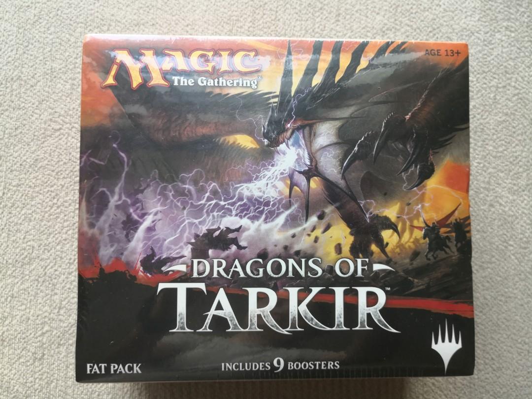 Magic the Gathering MTG DRAGONS OF TARKIR Factory Sealed Fat Pack Brand New 