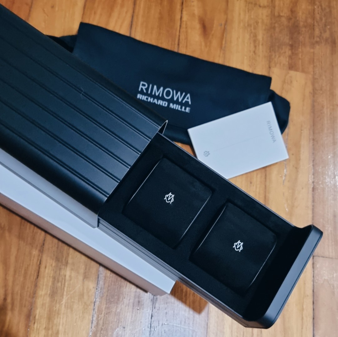 BNIB Richard Mille X RIMOWA Black Aluminium 3 Watch Case
