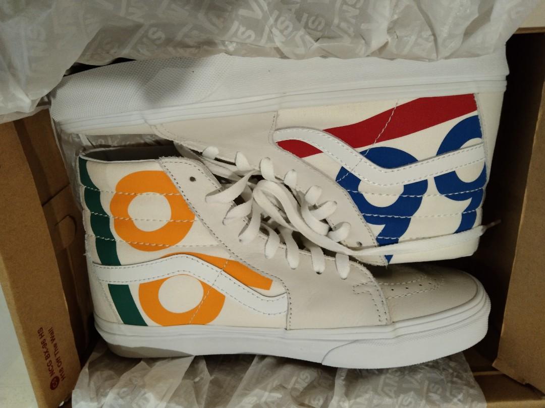 BNIB Special Edition Original Vans Classic hi top Blanc 66 Sail