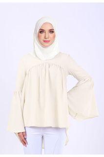 Calacara bell sleeve nude top (FREE shipping)
