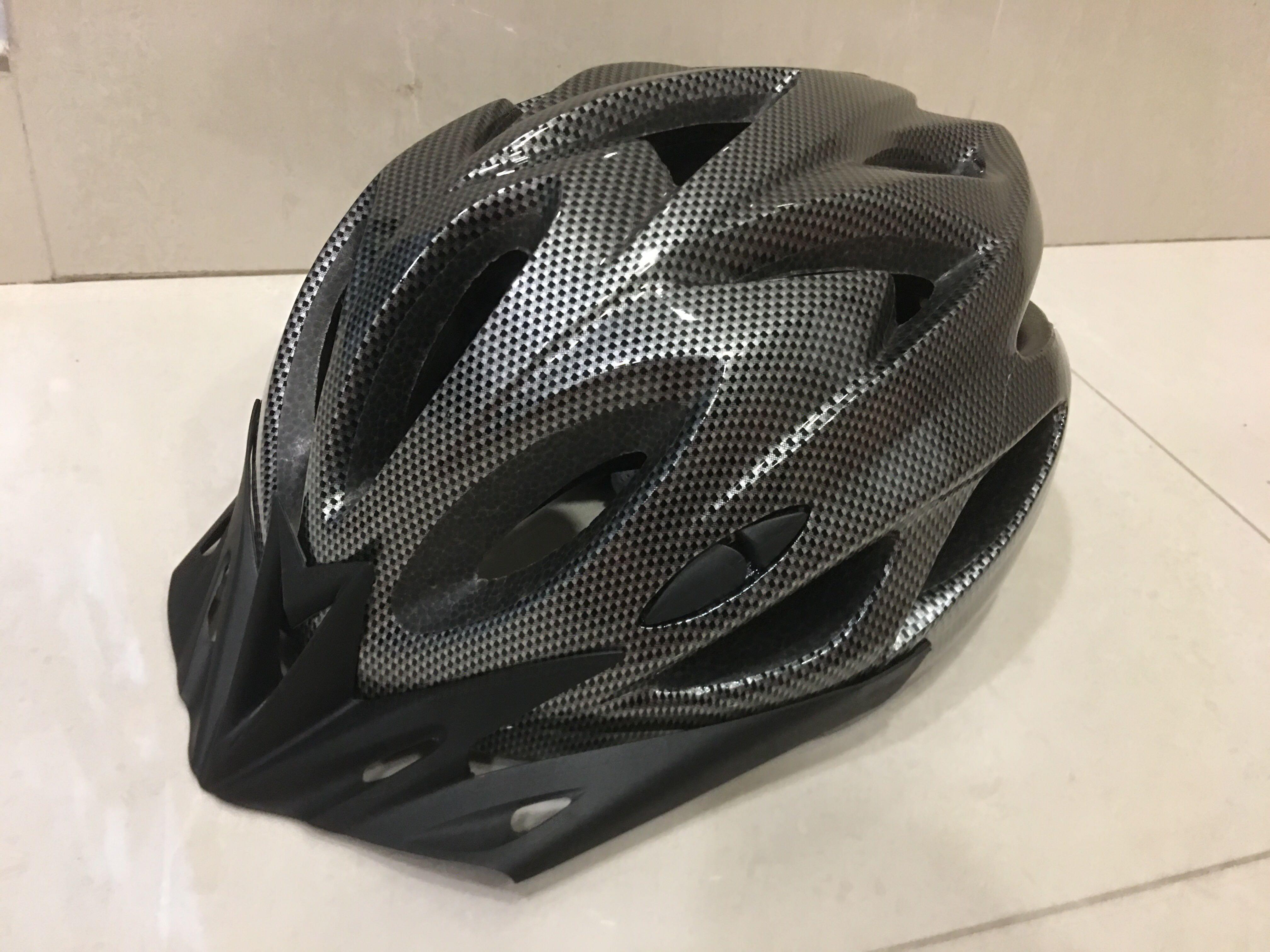 Carbon fiber bicycle helmet deals