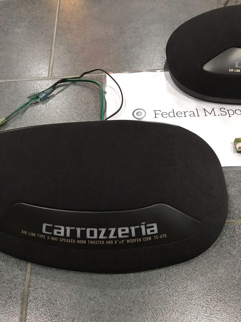 carrozzeria オーバルウーファー TS-A70zy