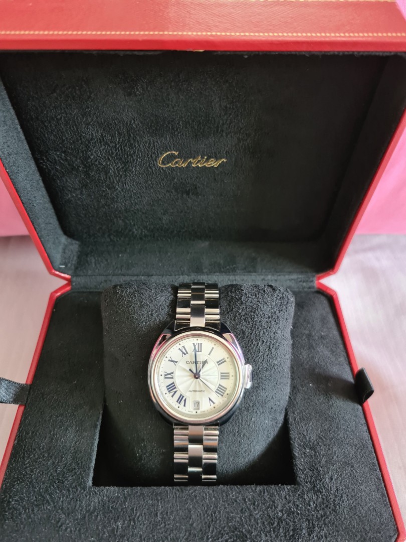 CARTIER - watch Cle de cartier, Luxury 