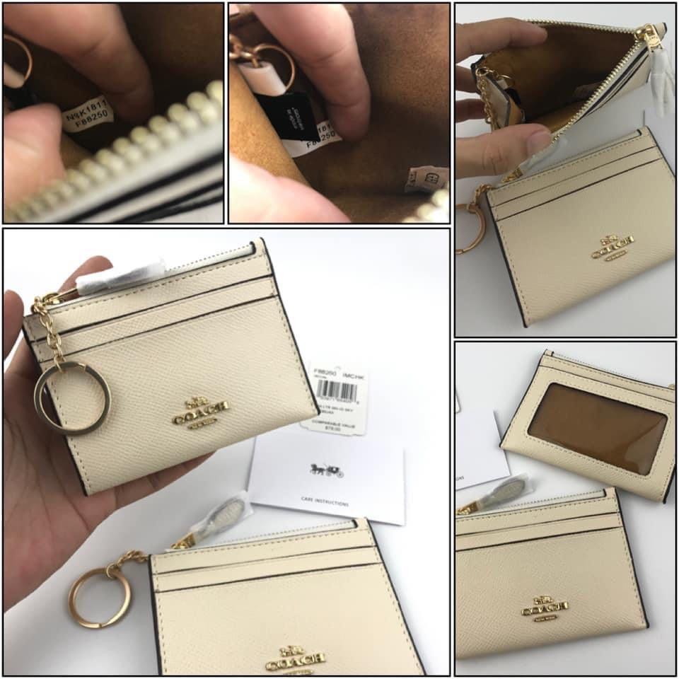 Authentic Coach Mini Skinny Id Card Case – Ximena's Luxe Couture