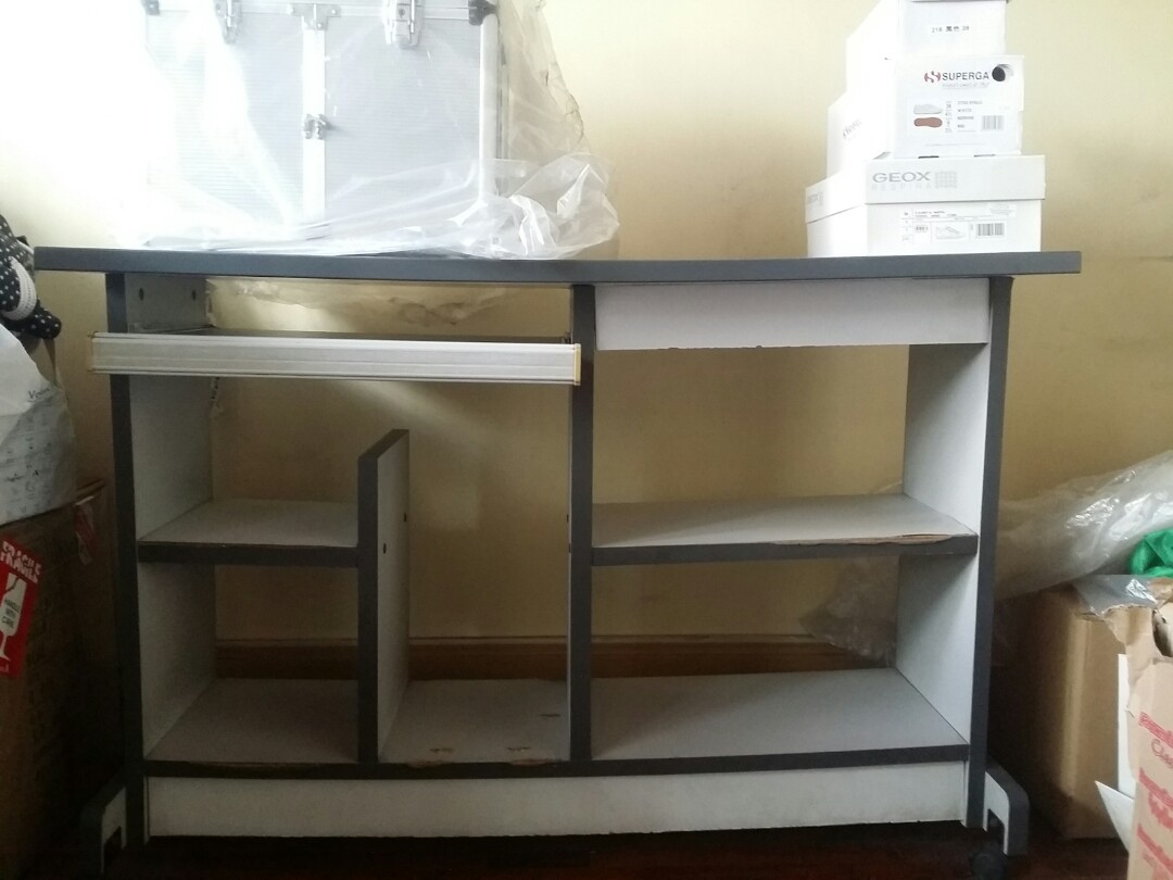 Computer & printer desk table, Furniture & Home Living, Furniture