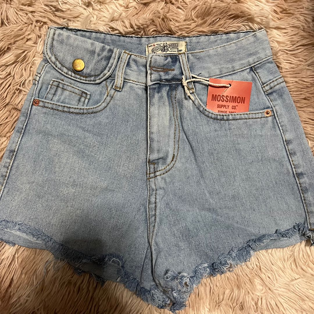 Denim Shorts with small pocket, Women's 